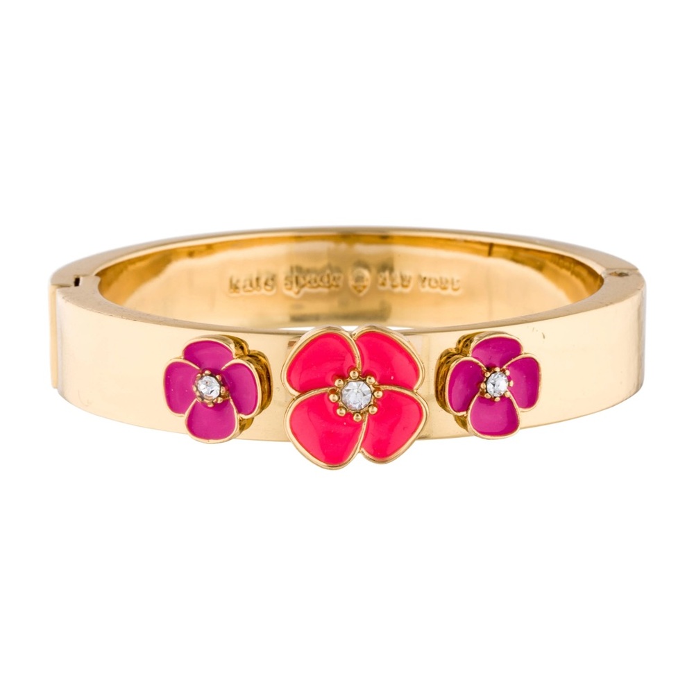 Kate Spade Gold‎ and Pink Gemstone Bracelet